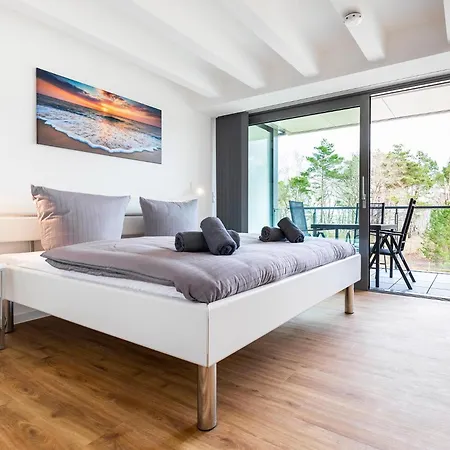 Prora - Mit Balkon Und Waschmaschine - Duenenheide 3,3 * Binz